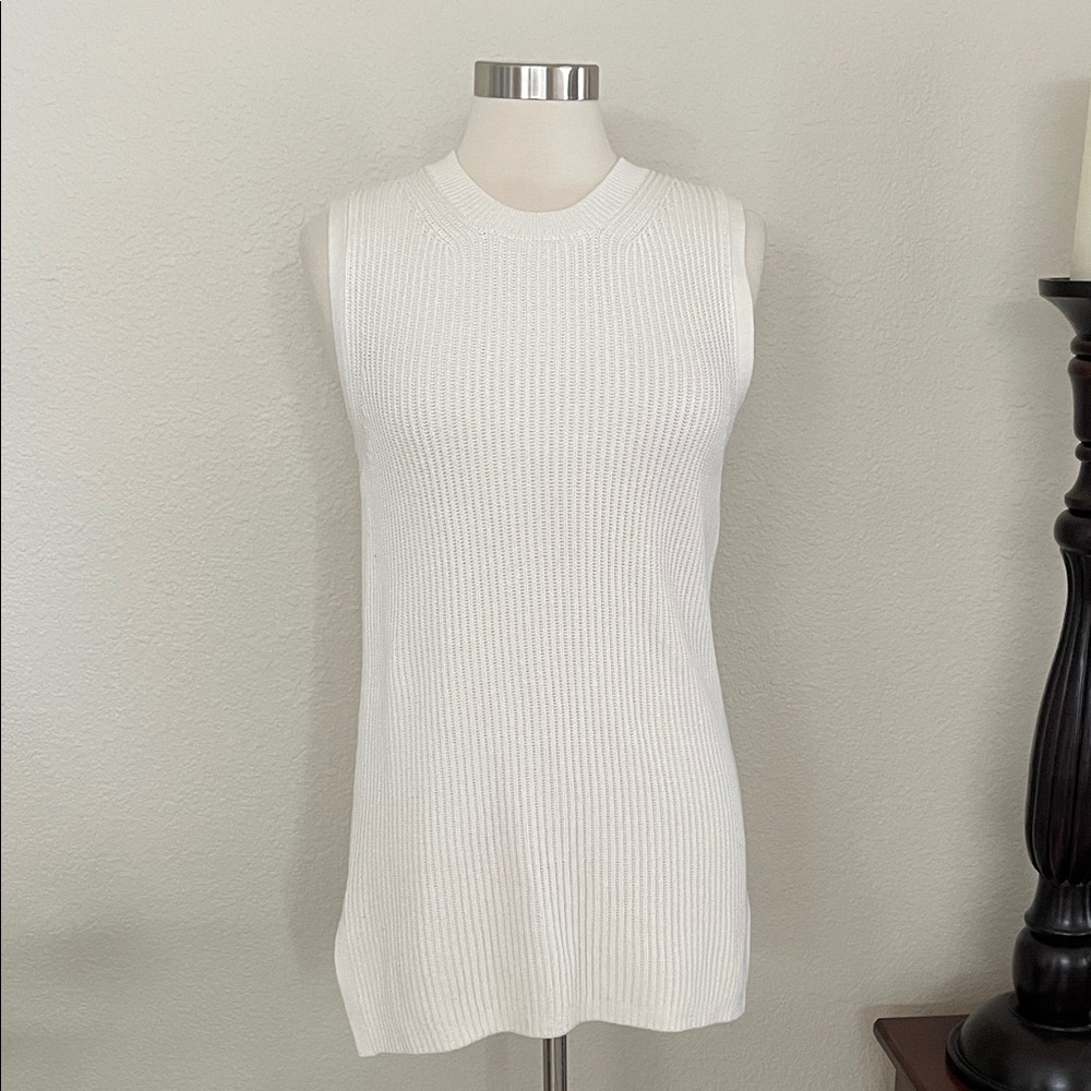 Banana Republic Ivory Knit Top
